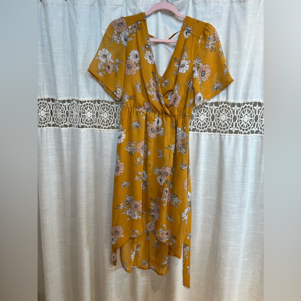 Daytrip high-low floral dress